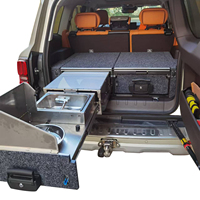 Tiroir à roulettes métallique robuste pour coffre de SUV, pick-up, ou boîte à outils de rangement arrière pour Tank 500/Tank 300