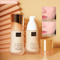 Menow F652 OEM/ODM Label Pribadi Pelembab Pemutih Pengontrol Minyak Tahan Air Matte Concealer Foundation Cair Pabrik