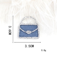 Patchs thermocollants en jean avec strass, motifs cœur et étoile, appliques 3D en cristal pour vêtements et sacs, vente en gros, en stock