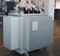 Transformateur de distribution triphasé immergé dans l'huile 10kV 35kV 440V-480V 3 MVA 1000kVA 800 kVA 98% de rendement 50/60Hz Refroidissement ONAN