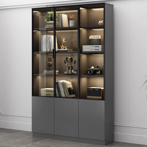 Tủ sách, kệ trưng bày đứng sàn phong cách tối giản hiện đại cho phòng khách & văn phòng tại nhà với 6 tầng - Product Image 1