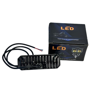 <span class=keywords><strong>BAObao</strong></span> ไฟสปอตไลท์ LED 18W ขนาดเล็กสำหรับขับรถสปอตไลท์สีแดงสีน้ำเงินเลนส์3/4ไฟตัดหมอกอลูมิเนียมสำหรับรถจักรยานยนต์ตำแหน่งด้านหน้า - Product Image 3