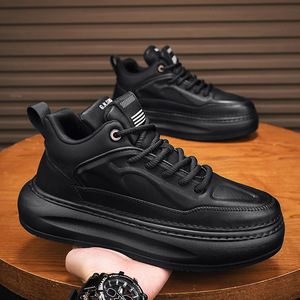 Chaussures de sport décontractées pour hommes, nouvelle collection hiver, style outdoor, course à pied, doublure en mesh, semelle épaisse en PU, tendance mode - Product Image 2