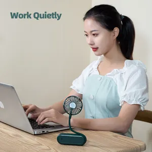 Wearable portable neck fan cooling New Arrival outdoor neck band fans Power Item neck band fans