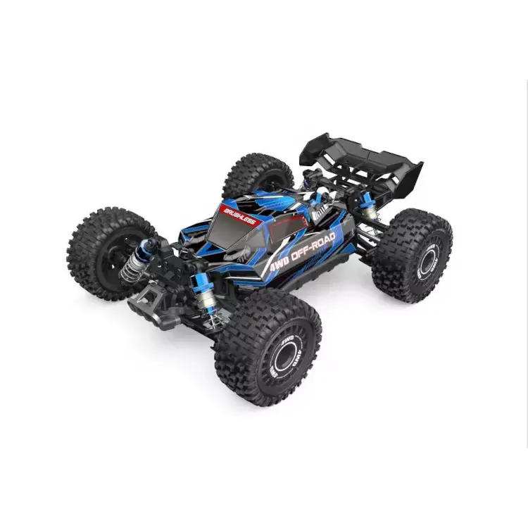 1/16 Brushless Remote Control Car 16207 MJX Hyper Go 4WD Electric Off Road Truggy Hobby 62KM/H Monster RC Truck 4x4 RTR Kraton