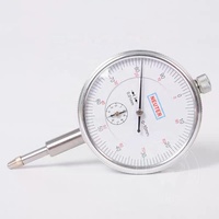Indicateur à cadran 0-10 mm 0,01 mm, jauge de test mécanique à cadran avec oreilles de fixation, instrument de mesure de précision