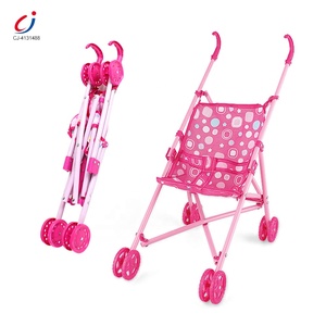 Cochecito de <span class=keywords><strong>Juguete</strong></span> de Plástico Rosa de Alta Calidad Chengji para Niñas, Juego de Roles, Regalo para Niñas - Product Image 3