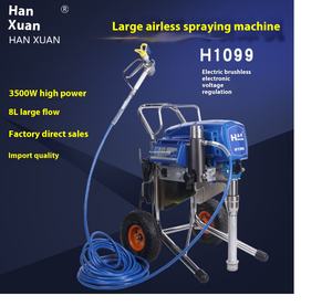 <span class=keywords><strong>Grande</strong></span> Machine de Pulvérisation de Peinture Airless Automatique Haute Pression DIY Pistolet Électrique Industriel Moteur <span class=keywords><strong>Sans</strong></span> Balais 3000 PSI <span class=keywords><strong>Latex</strong></span> - Product Image 5