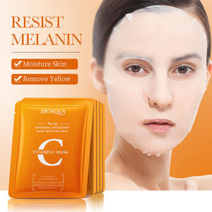 Productos de Belleza BIOAOUA para Mujer, Mascarilla <span class=keywords><strong>Facial</strong></span> <span class=keywords><strong>Hidratante</strong></span> con Vitamina C Antioxidante, Blanqueadora e Iluminadora - Product Image 2