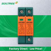 Parafoudre DC photovoltaïque solaire 1000V 1500V Type 2 40kA SPD pour systèmes de production d'énergie photovoltaïque