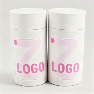 Caja de Embalaje Cilíndrica de Papel Recubierto Personalizada a Precio de Fábrica, Tubo con Relieve y Características Impermeables para Vino y Flores - Product Image 1