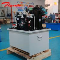 Station hydraulique servo à économie d'énergie avec ventilateur de refroidissement intégré, faible bruit, pression stable pour le sertissage de précision