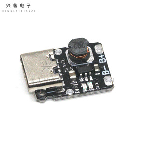 Type C 5V Charge Discharge Module <b>3.7V</b> 4.2V Li-ion <b>Battery</b> Boost Power Board Protection - Product Image 1