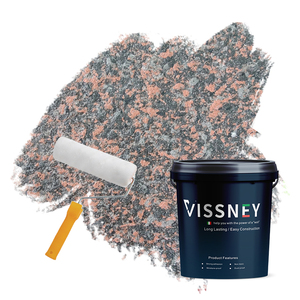 Bán Sỉ Sơn Chống Thấm Nước Chất Lượng Cao Cho Tường Ngoài Trang Trí Nội Thất Sơn Đá Hoa Cương Ngoại Thất Phun Sơn Tường - Product Image 5