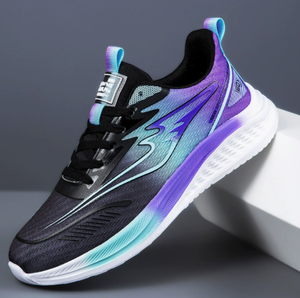 Men Breathable Sport Footwear Lightweight Outdoor Walking Sneakers Athletic Tennis Running Trainers for Spring Autumn - Product Image 2