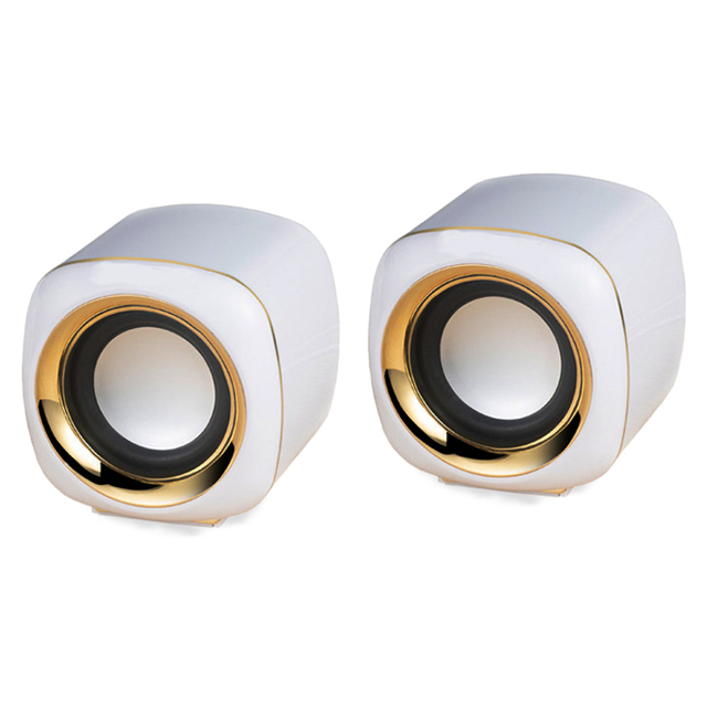 Customized Desktop Mini Portable 2.0 Channel Multimedia USB PC Powered Laptop Computer Speakers Smart Phone Manufacturer