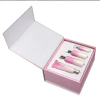 Магнитный откидной картонный набор для макияжа и ухода за кожей, упаковочная коробка для дня рождения, Дня Святого Валентина, Подарочная коробка с логотипом