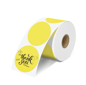 Nouveau papier d'étiquettes rondes de remplacement 50*50mm pour mini imprimante de poche <span class=keywords><strong>Phomemo</strong></span> M110 M200 <span class=keywords><strong>M220</strong></span> M221 - Product Image 3
