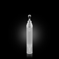 Flacon Airless Personnalisable en PP Recyclable avec Capacités de 8/15/20 ml et Logo Personnalisable pour Crème Contour des Yeux, Sérum, Correcteur, Fond de Teint