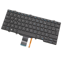 Clavier d'ordinateur portable rétroéclairé français HK-HHT NEW FR pour Dell Latitude 5280 5289 5290 7280 7290 7380 7390