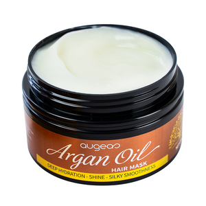 Mascarilla capilar de aceite de argán, tratamiento hidratante profundo para el cabello, repara el cabello seco, dañado y encrespado, mascarilla capilar suave y lisa con queratina para uso en salón y en casa - Product Image 6
