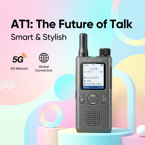 Radio de Red 4G LTE AT1: Walkie Talkie de Distancia Ilimitada con GPS, Roaming Global para Servicio en Restaurantes y Grupos de Guías Turísticos - Product Image 1
