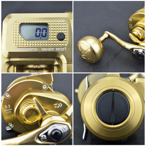 Carrete de Pesca Daiwa Basara Ic con Pantalla Digital, Aleación de Aluminio, para Pesca en Alta Mar con Jigging y Tambor - Product Image 5