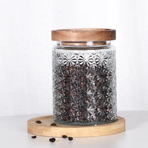 Cà phê đậu Jar <span class=keywords><strong>container</strong></span> với nắp đồ dùng nhà bếp hộp lưu trữ thực phẩm con dấu lưu trữ chum với nắp đậy kín - Product Image 1
