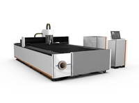 Machine de découpe laser à fibre multifonctionnelle haute vitesse et robuste pour tôles et tubes métalliques
