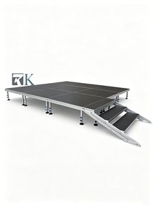 Fast Installation Portable <b>Stage</b> Simple <b>Stage</b> square Leg Podium <b>Platform</b> Concert Drum Riser <b>Stage</b> - Product Image 2