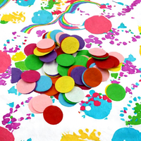 Cercles en feutre polyester écologique rigide de 2/3/4/5 cm, épaisseur 1 mm, couleurs vives, pour projets d'artisanat et d'art DIY (Échantillons gratuits)
