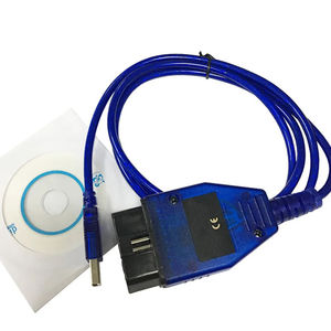 VAG-COM <span class=keywords><strong>USB</strong></span>-кабель с FTDI чипом Vag Com 409 OBD2 сканер инструмент интерфейс для Audi VW Seat Skoda автомобильные аудио и видео аксессуары - Product Image 3