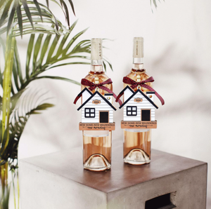 Astillas de madera talladas con láser personalizadas hechas a mano, modelo de casa de madera ahuecada decorativa colgante de Navidad directo de los fabricantes - Product Image 2