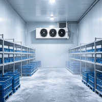 Cuartos Fríos, Equipos de Refrigeración, Sistema de Enfriamiento, Unidad de Condensación, Refrigerada por Aire, Compresor Emerson, R410A