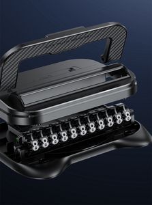 حامل أجهزة لوحية خارجي للمكتب وحامل هاتف للسيارة مع لوحة أرقام الهاتف 2 في 1 قابل للتعديل بحرية - Product Image 3