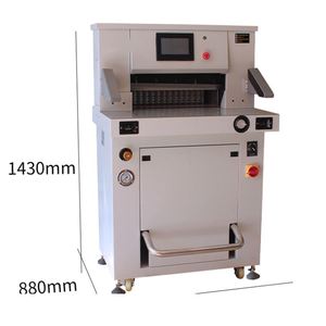 530mm Guillotine Paper <b>Cutter</b> <b>Hydraulic</b> Paper Cutting Machine Touch Screen Paper Cutting Machine - Product Image 2