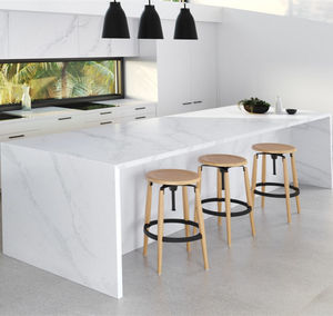 Lastra <span class=keywords><strong>di</strong></span> Quarzo Calacatta Gold Moderna Sintetica, Bianco <span class=keywords><strong>Venezia</strong></span>, Ecologica, Durevole e Impermeabile - Product Image 2