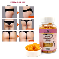 Gummies BBL pour l'augmentation des fesses et des hanches, en sachet