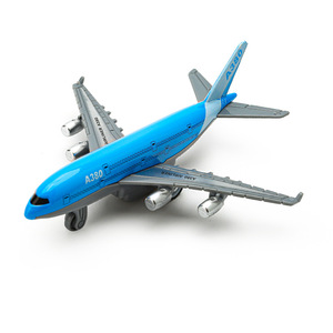 Xuyên biên giới hợp kim máy bay chở khách Mô hình đồ chơi kéo trở lại mô phỏng với bánh xe nhựa Quà Tặng hàng không - Product Image 5