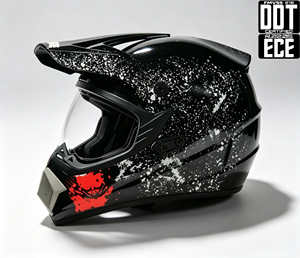 DOT Onaylı Tam Yüz Motosiklet Kaskı Motokros Kaskı Motokros Kaskı Arazi Motosikleti Kaskı Off-Road ATV Sokak Sürüşü için - Product Image 5