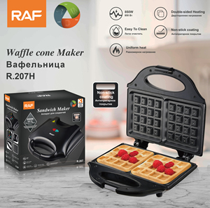 Machine à gaufres 3 en 1, Machine à sandwichs, petit déjeuner, grille-pain, <span class=keywords><strong>Panini</strong></span>, <span class=keywords><strong>2022</strong></span> - Product Image 4