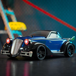 1:16 pleine proportion RC électrique 4WD télécommande sur route dérive classique voiture diable ange oeil phares contrôle synchrone - Product Image 4