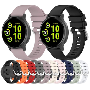 Pulsera deportiva de silicona de 18mm, 20mm y 22mm para reloj <span class=keywords><strong>Garmin</strong></span> <span class=keywords><strong>Vivoactive</strong></span> 5 6 S50 - Product Image 1