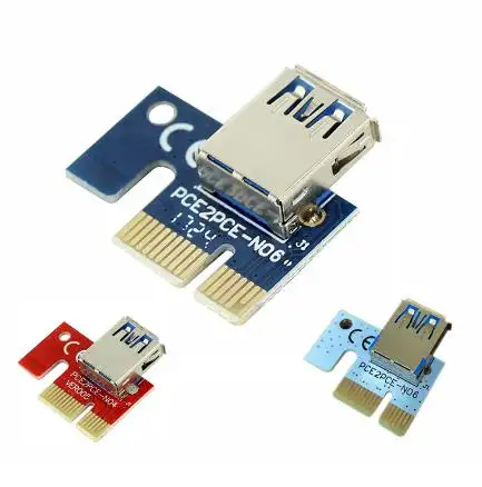 PCIE 1X to16X PCI-E 1X से USB से वीडियो ग्राफ़िक्स कार्ड लाइन का विस्तार करें PCI-E एक्सटेंशन लाइन छोटा कार्ड बोर्ड