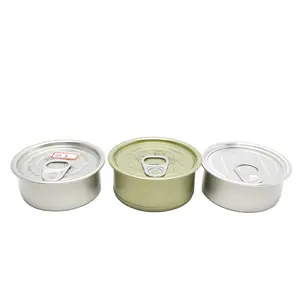 100G Cá Ngừ Rỗng Đóng Hộp Cá Bao Bì 100Ml Vòng Kim Loại Kéo Lon Thiếc Cho Thực Phẩm Canning TC-A107