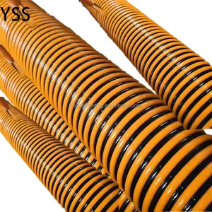 Tubo de jateamento de PVC personalizado YSS com calibre resistente ao desgaste, resistente a altas temperaturas e resistente à corrosão