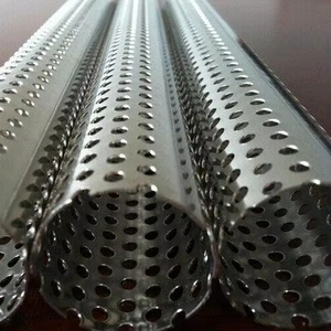 Stainless Steel Perforated Metal <b>Mesh</b> Tube Round Cylinder Screen <b>Wire</b> <b>Mesh</b> for Automotive Exhaust System - Product Image 1