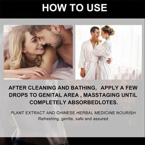 Huile essentielle de soins corporels pour hommes pour l'entretien de l'exercice Huile pour couples qui prolonge l'intérêt de l'amour Ingrédient minéral taille XXXL - Product Image 5