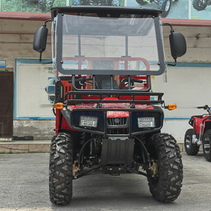 Volt Power cinque <span class=keywords><strong>ruote</strong></span> Lifan 300cc raffreddato ad acqua Semi cabina motore motore Cargo a benzina triciclo - Product Image 3