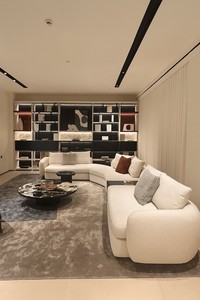 Modern Luxury Brescia Sectional Set Contemporary Modular Design <b>Fabric</b> <b>Upholstery</b> Hotel Residential Living Room Furniture - Product Image 2